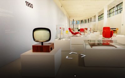 Il “TV girevole” della Phonola al Museo del Design Italiano