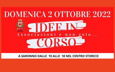 Domenica 2 Ottobre – Il MILS partecipa a “Idee in corso, Associazioni e non solo…”